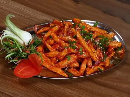 Honey Chilli Potatoes