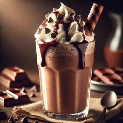 Double Chocolate Milk Shake