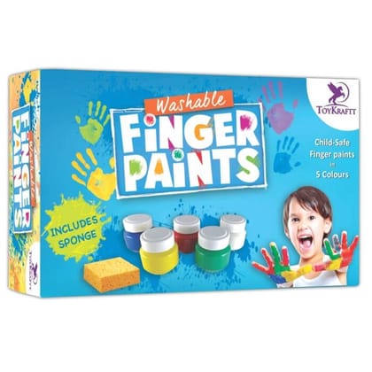 NON TOXIC WASHABLE FINGER PAINTS