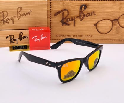 RB Ray-Ban New Stylish Orange 2140 Wayfarer Style Master Pcs Sunglass For Unisex