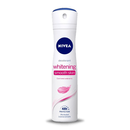 Nivea Whitening Smooth Deo for Women, 150 ml Tin