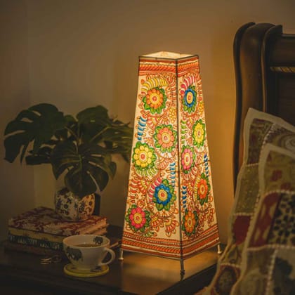 Blossom Leather Lamp