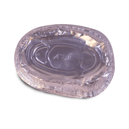 Status Aluminium Foil Container With Laminated Lid, 600Ml, Pack Of 10