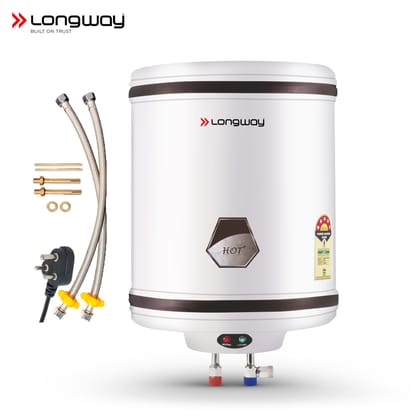 Longway Hotplus Electric Storage Water Heater Geyser 50LTR (Pack of 1)-Default Title