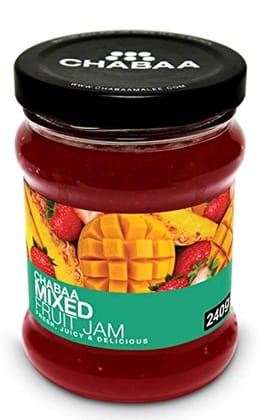 Chabaa Mixed Fruit Jam, 240 gm