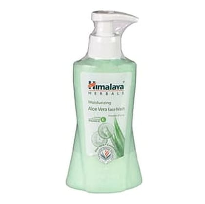 Himalaya Face Wash Moisturizing Aloe Vera Bottle 200 ml
