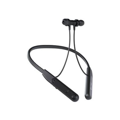 LYNE Rover 25 40 Hours Music Time Bluetooth Neckband with Touch Function-BLACK