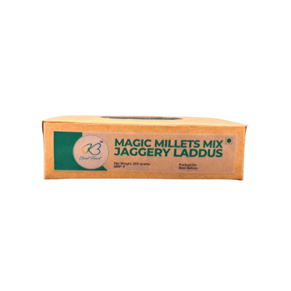 Good Heart Magic Millets Mix - Jaggery Laddus - 200 Gram