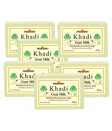 Premium Khadi Goat Milk Soap 750 g Pack of 6