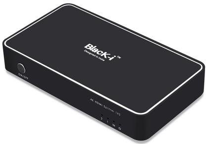 Black-i HDMI Splitter 1 input 2output