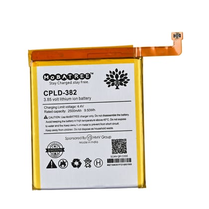 Mobatree Original Mobile Battery for Coolpad Note 3 Lite - CPLD-382 2500mAh (6 months Guarantee)