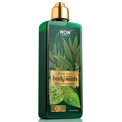 Tea Tree & Mint Foaming Body Wash 250 ml