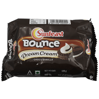 Sunfeast Bounce Choco Vanilla, 120 gm