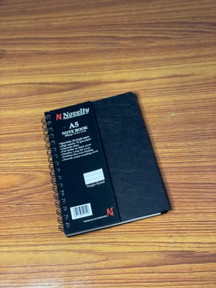 A5 Ruled Spiral Notebook