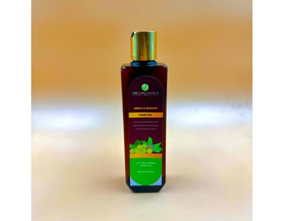 Hair Oil Amla & Bhringraj (Without Mineral Oil)  200ml+A12