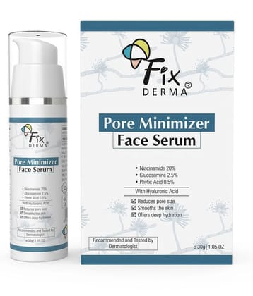 Fixderma Face Serum Niacinamide Pores Size Reducing For All Skin Type ( Pack of 1 )