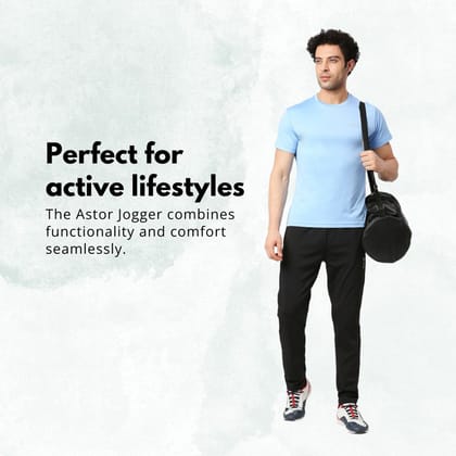 Astor Jogger-L / Black / 92% Polyester 8% Spandex