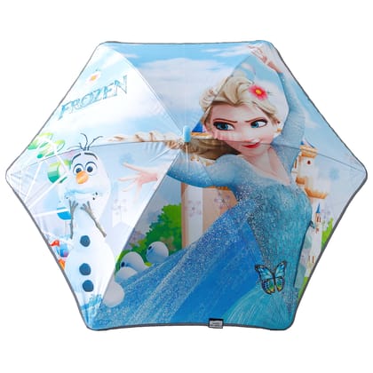 Urbane Home Disney Frozen Print Umbrella For KidsAutomatic Umbrella For Rain Sky Blue-Urbane Home Disney Frozen Print Umbrella For Kids|Automatic Umbrella For Rain (Sky Blue)