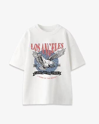 LA Oversized T-Shirt-S