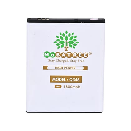 Mobatree Original Mobile Battery for Micromax Bolt Q346, 1800 mAh (6 months Guarantee)