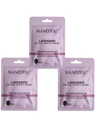 Mancode - Skin Hydrating Sheet Mask for All Skin Type ( Pack of 3 )