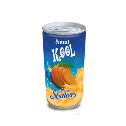 Amul Kool Milk Shake - Mango, 200 ml Can