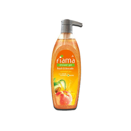 Fiama Mild Dew Shower Gel, Peach And Avocado, 550 ml