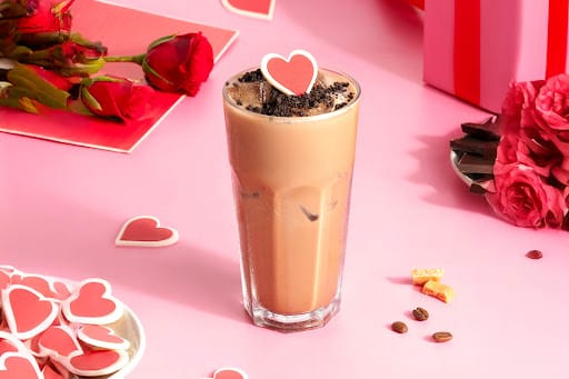 Iced Choco Caramel Latte