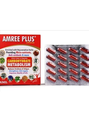 AIMIL AYURVEDA AIMIL AYURVEDA AMREE PLUS (PACK OF 4)