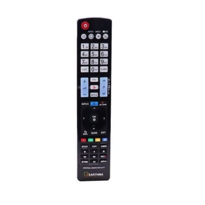 Earthma LX299-04 Universal Replacement Remote For LG LCD LED 3D TV (Black)