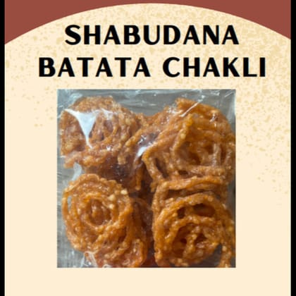 SHABUDANA BATATA CHAKLI (500GM)