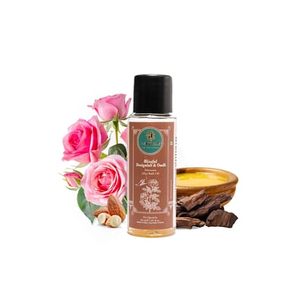 Blissful Desi Gulab & Oudh Body Massage Oil-30 ml