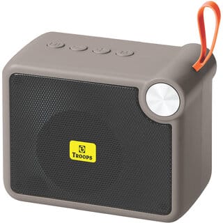 TP TROOPS HIGH BASS SOUND SPLASHPROOF WOOFER FOR DEKSTOP WITH SD,AUX SLOT 48 W Bluetooth Speaker - Silver-TP-3090-Silver