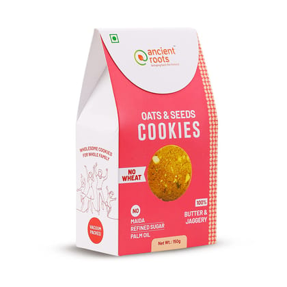 ANCIENT ROOTS OATS & SEEEDS COOKIES 150GM