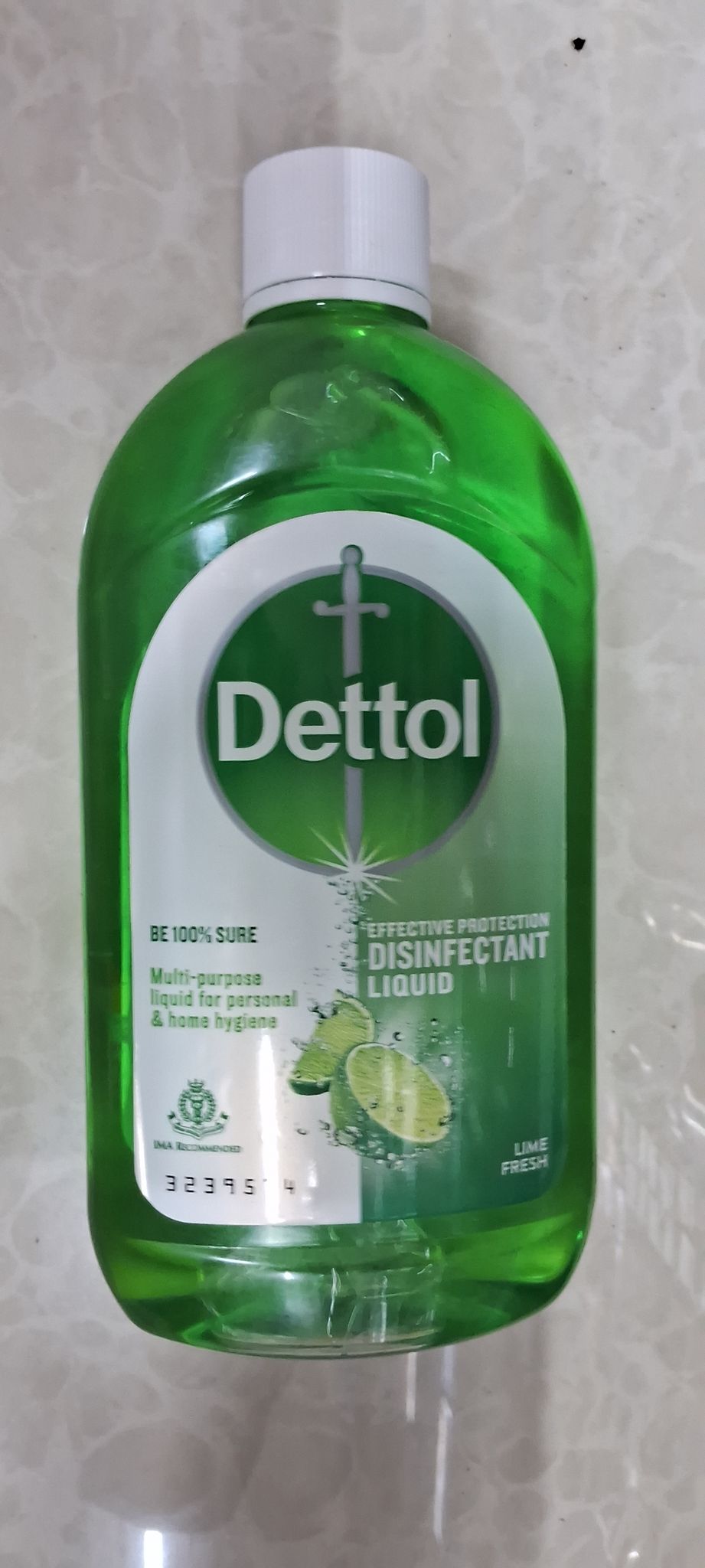 Dettol disinfectant liquid bottle lime fresh