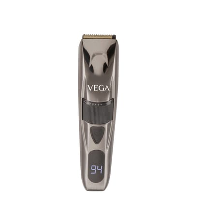 VEGA Power Series P-3 Beard Trimmer For Men - Silver (VHTH-27)-1 Pcs