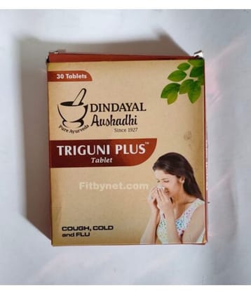 Dindayal Aushadhi DINDAYAL TRIGUNI PLUS 30 TABLETS ( PACK OF 4)