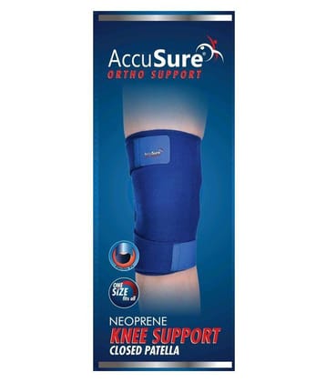 ACCU SURE ACCUSURE KNEE SUPPORT Free Size