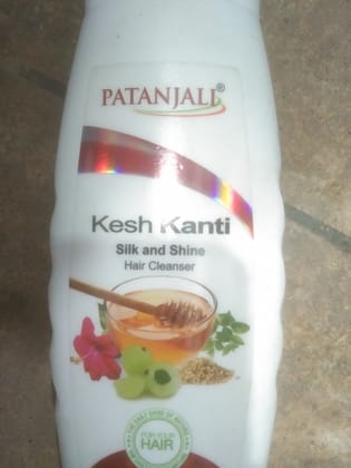 Patanjali Kesh kanti silk and shine hair cleanser
