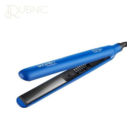 IKONIC S3+ Ceramic Hair Straightener (Blue & Black)