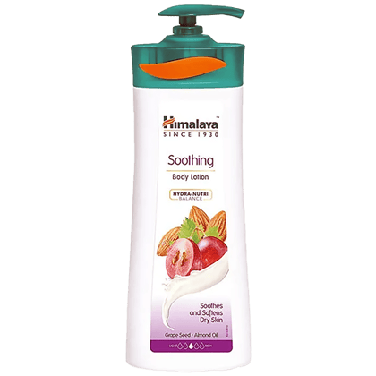 Himalaya Soothing Body Lotion - Dry Skin, Grape Seed & Almond Oil, 400 Ml