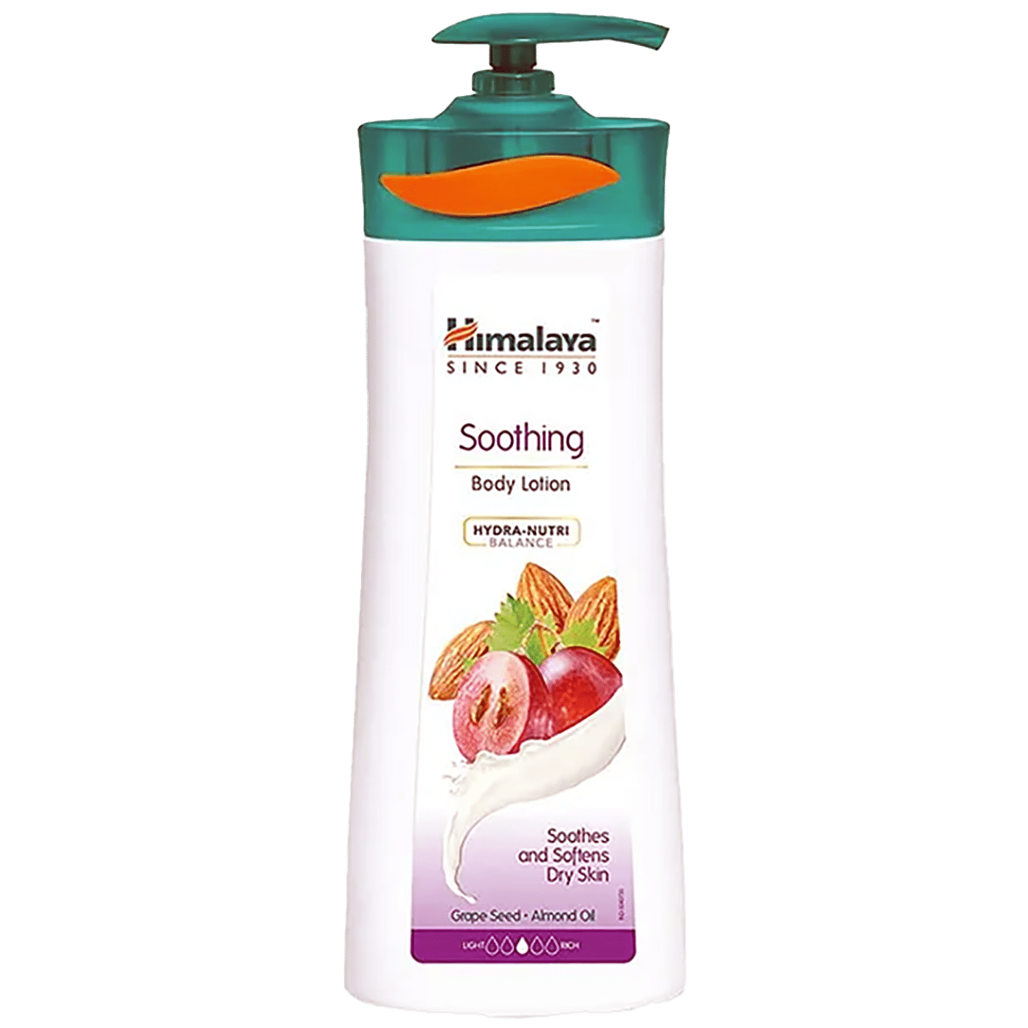 Himalaya Soothing Body Lotion - Dry Skin, Grape Seed & Almond Oil, 400 Ml