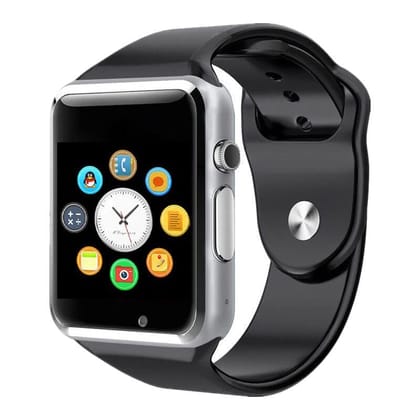 Maizic Smarthome Koala Sim Smartwatch with Call, Touch Screen, Alarm Clock, Camera, 380mAh Battery SD Card Support, Multi Sport Features for Unisex (Black/Blue)