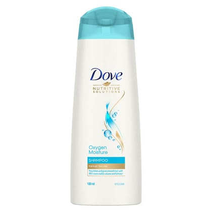 Dove Oxygen Moisture Shampoo, 180 Ml