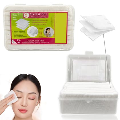 3 LAYER WIPES FACIAL COTTON PADS(250 PCS) FC75