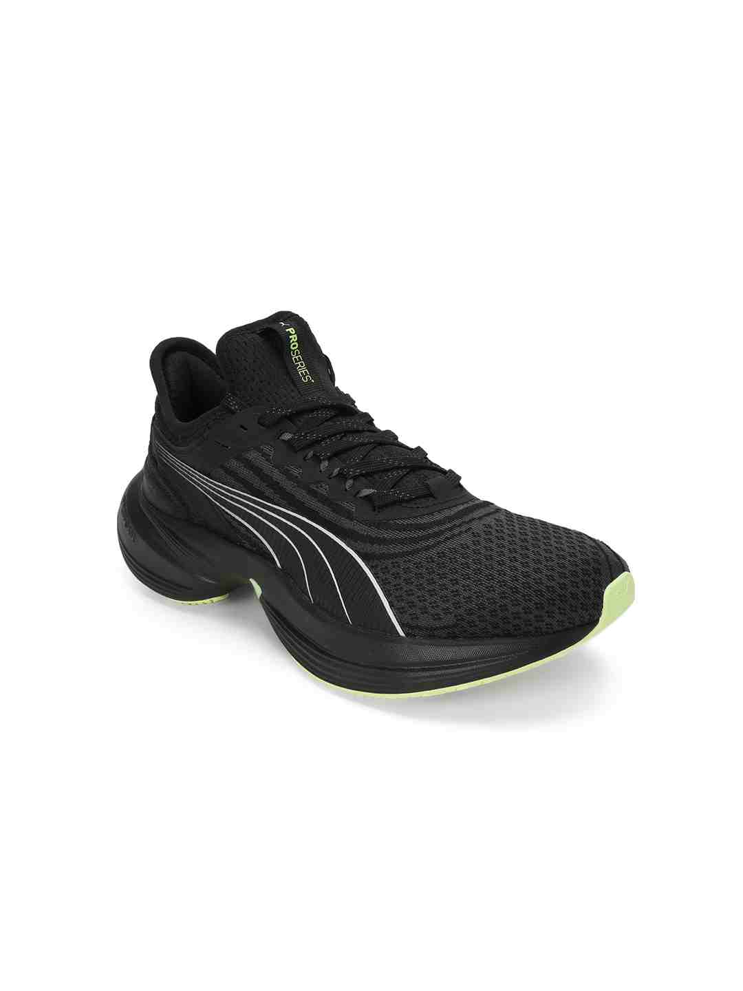 PUMA MEN BLACK CONDUCT PRO SLIP ON SNEAKERS