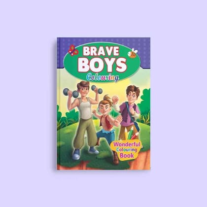 Wonderful Colouring Book- Brave Boys Colouring - Nageen Prakashan