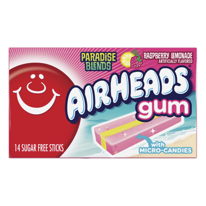Airheads Raspberry Gum, 33 gm