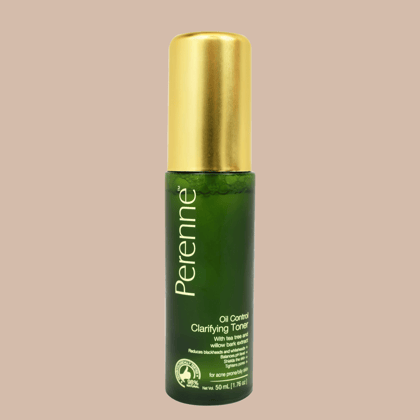 Perenne Clarifying Oil Control Toner For Oily and Acne Prone Skin For Clean And Fresh Glowing Skin Face Toner-Pack Of 1 (50 ml)