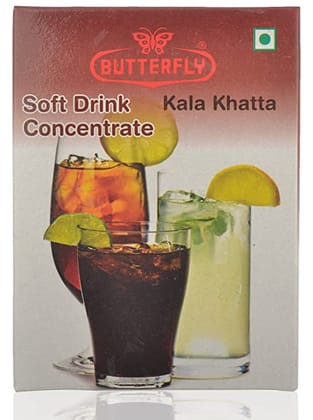 Soft Drink Concentrate, 30g (KalaKhatta)  by Butterfly Dessert Mixes and Bakery Needs.